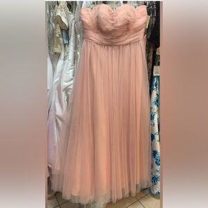 Size 20 Pink Prom Homecoming Pageant Mom of Bride Evening Gown Formal Dress NWT